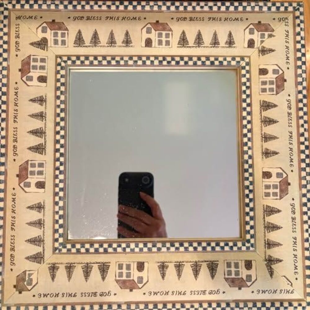God Bless This Home - Collectible
Spiritual Wall Framed Mirror